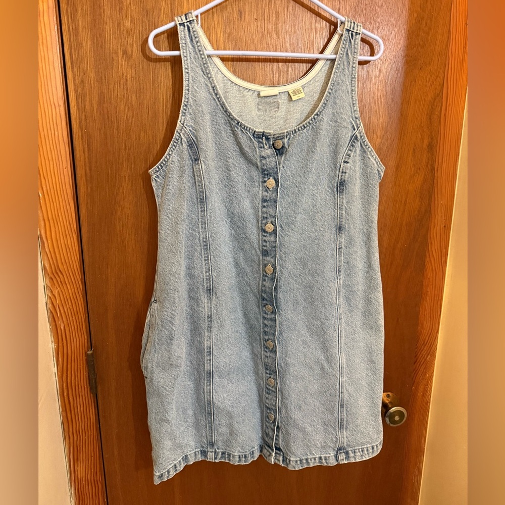 Levi's Blue Denim Mini Dress